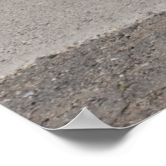 Corvette Route 66 Poster (Ecke)