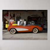 Corvette Route 66 Poster (Vorne)