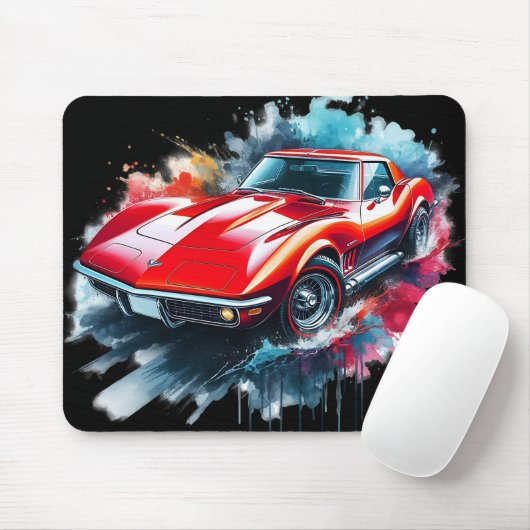 Corvette Singray Mouse Pad Mousepad (Mit Mouse)