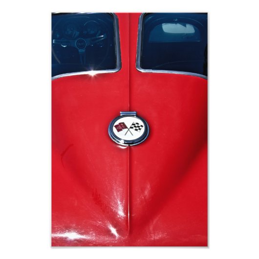 Corvette Split Window Fotodruck (Vorne)