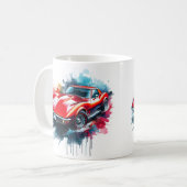Corvette Stingray Coffee Tasse (Vorderseite Links)