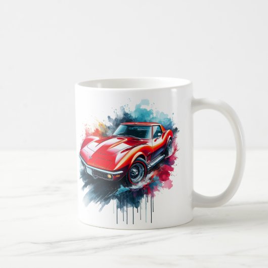 Corvette Stingray Coffee Tasse (Rechts)