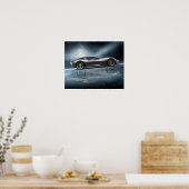 Corvette Stingray Concept Poster (Küche)