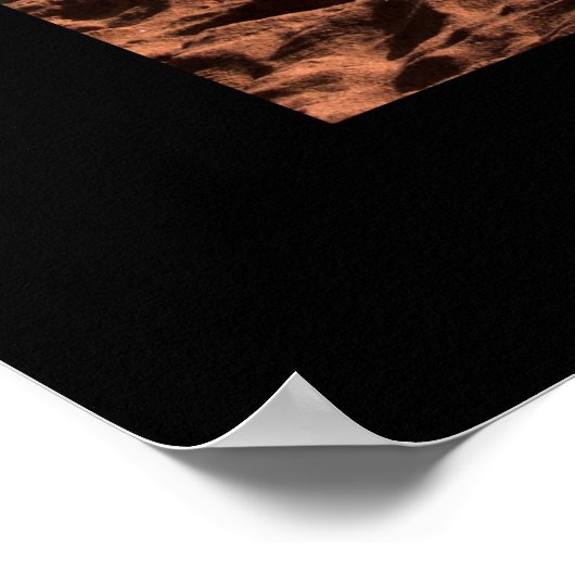 Corvette Stingray Poster (Ecke)