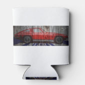 Corvette Stingray zum Holzdesign Dosenkühler (Rückseite)