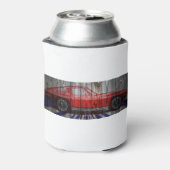 Corvette Stingray zum Holzdesign Dosenkühler (Kanne Rückseite)