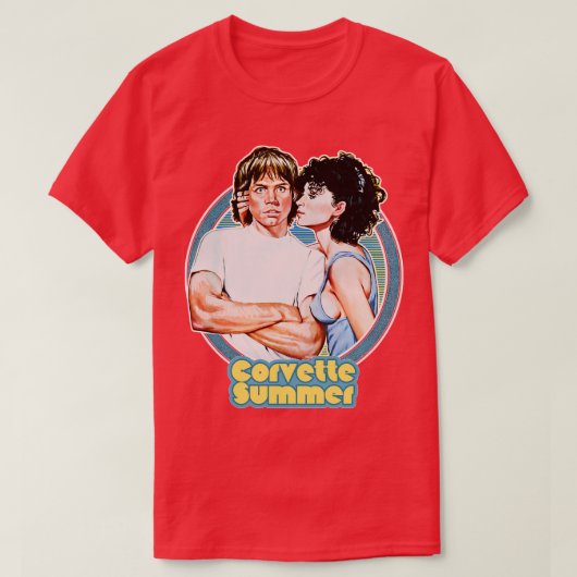 Corvette Summer Retro Design T-Shirt (Design vorne)