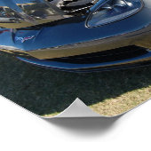 Corvette Z06 Poster (Ecke)