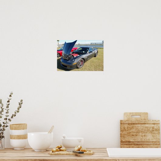 Corvette Z06 Poster (Küche)