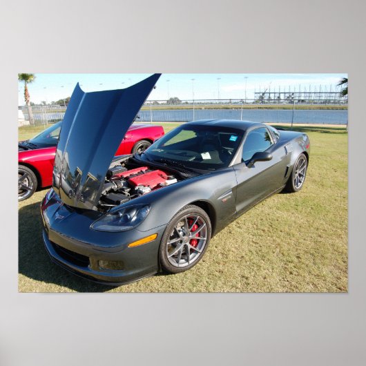 Corvette Z06 Poster (Vorne)