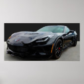 CORVETTE ZO6 2017 POSTER (Vorne)