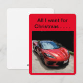 Corvette zu Weihnachten (Vorne/Hinten)