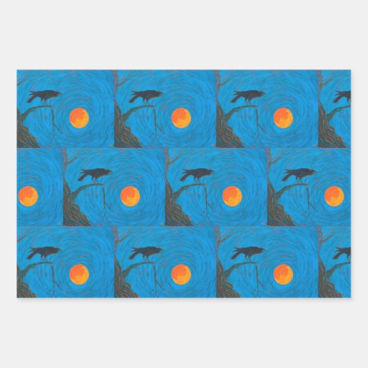 Corvid Geschenkpapier Set (Vorderseite 3)