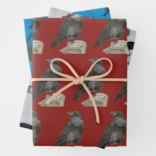 Corvid Geschenkpapier Set (Beispiel)