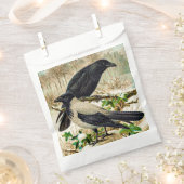 Corvids - Crows Blackbird Raven Geschenktütchen (Ausgeschnitten)