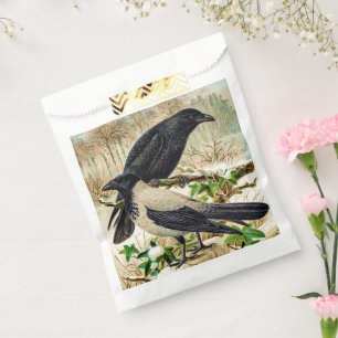 Corvids - Crows Blackbird Raven Geschenktütchen