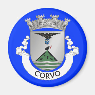 Corvo Azoren Kühlschrank-Magnet Magnet