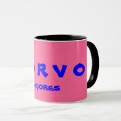 Corvo Azores Tasse (VorderseiteRechts)