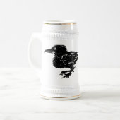 Corvus Stein Bierglas (Vorderseite Links)