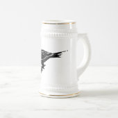 Corvus Stein Bierglas (VorderseiteRechts)