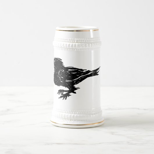 Corvus Stein Bierglas (Mittel)