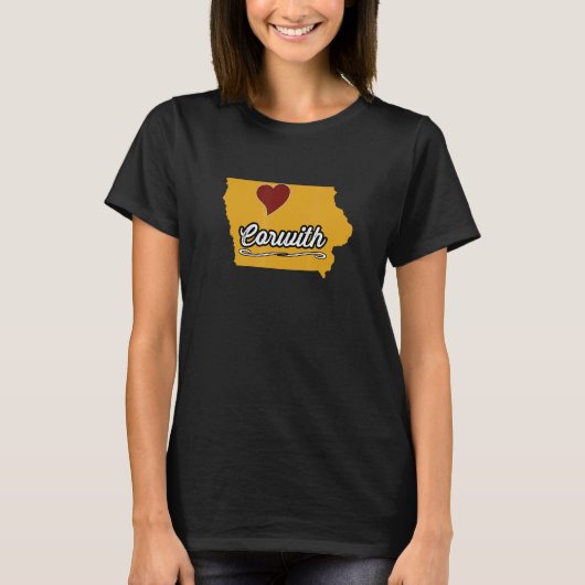 CORWITH IOWA IA USA Cute Souvenir Merch US City T-Shirt (Vorderseite)