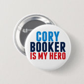 Cory Booker ist mein Held Button (Vorne & Hinten)