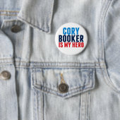 Cory Booker ist mein Held Button (Beispiel)