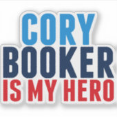 Cory Booker ist mein Held Laptop Aufkleber (Vorderseite)