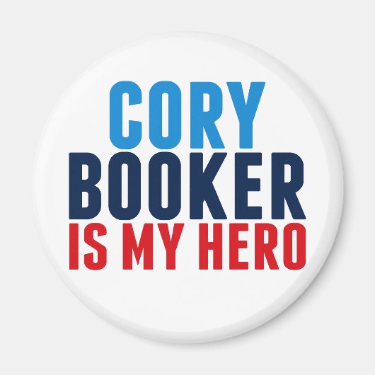Cory Booker ist mein Held Magnet (Vorne)