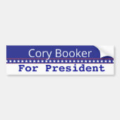 Cory Booker Präsident 2020 Wahl Autoaufkleber (Vorne)