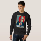 Cory Booker wir aufsteigen Sweatshirt (Vorne ganz)