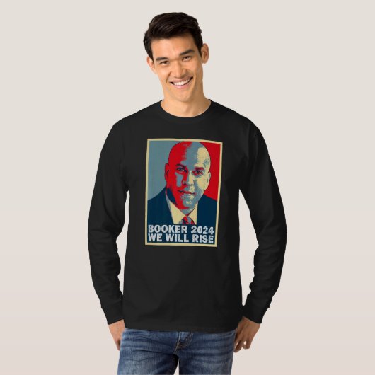 Cory Booker wir aufziehen Cory Booker T-Shirt (Vorne ganz)