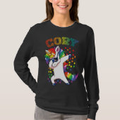 Cory Dabbing Unicorn T-Shirt (Vorderseite)