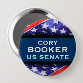 Cory DISPONENT-US-Senatskampagne-Knopf Button (Vorne & Hinten)