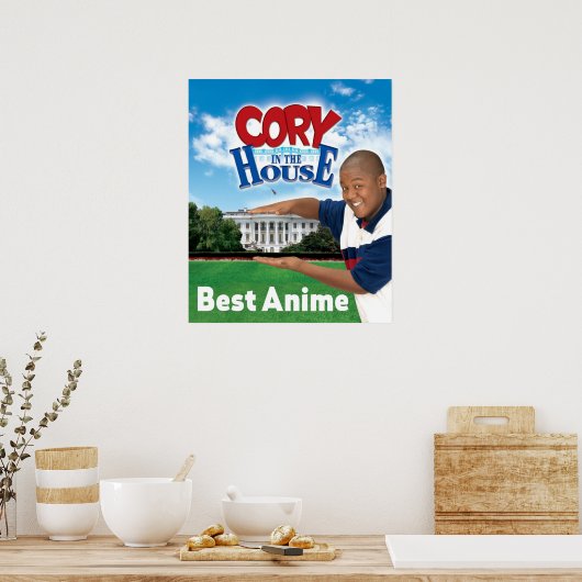 Cory in House Best Anime Poster (Küche)