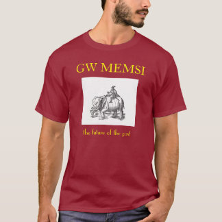 Coryate, GW MEMSI, die Zukunft der Vergangenheit T-Shirt