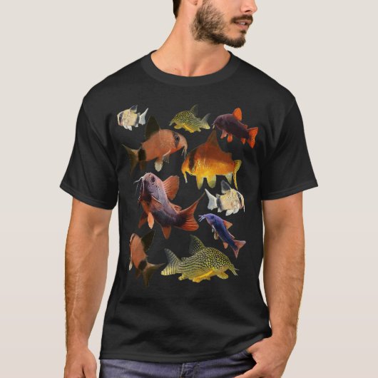Corydoras Collage T-Shirt (Vorderseite)