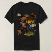Corydoras Collage T-Shirt (Design vorne)