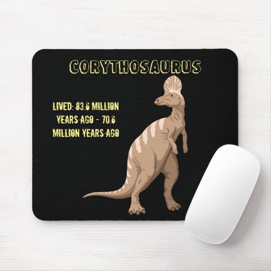 Corythosaurus Dinosaur Mousepad (Mit Mouse)