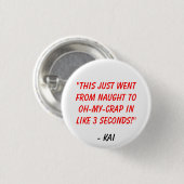 COS EP 1 - Kai Quote Button (Vorne & Hinten)