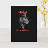 Cosa Nostra Karte (Gelbe Blume)