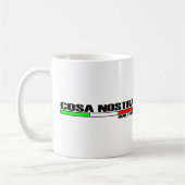 COSA NOSTRA (UNSERE SACHE) KAFFEETASSE (Links)