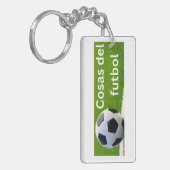 Cosas del futbol schlüsselanhänger (Vorderseite links)