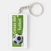 Cosas del futbol schlüsselanhänger (Rückseite)