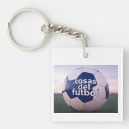 Cosas del futbol schlüsselanhänger