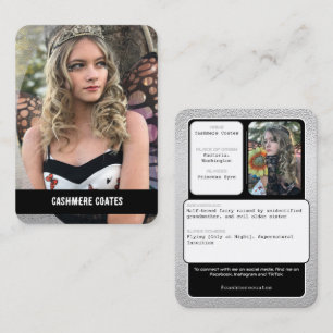 Coscards Benutzerdefinierte Cosplay-Sammelkarten Visitenkarte
