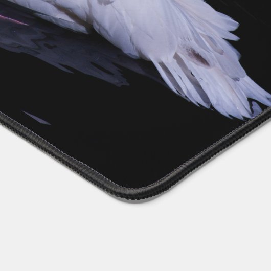 Coscoroba Swan P3442 Schreibtischunterlage (Ecke)