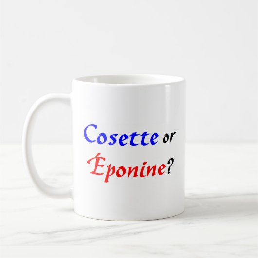 cosette Les Miserables Kaffeetasse (Links)