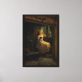 Cosey Corner by Frank Millet Leinwanddruck (Vorderseite)